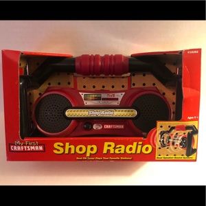 NIB My First Craftsman Shop Radio - Ages 3+
